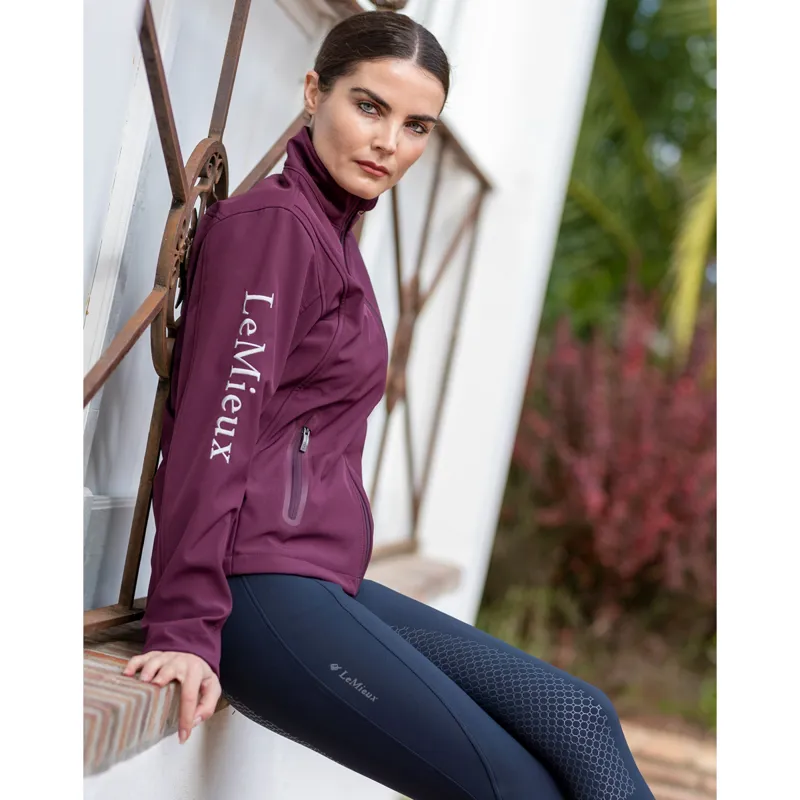 LeMieux Team Soft Shell Jacket Burgundy